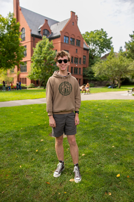 porter culp wears sunglasses