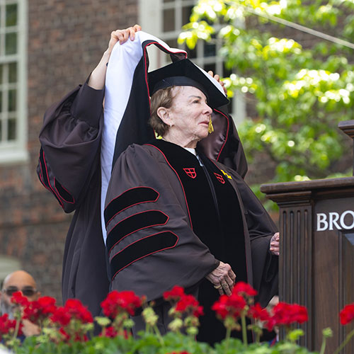 Granoff receives honorary degree