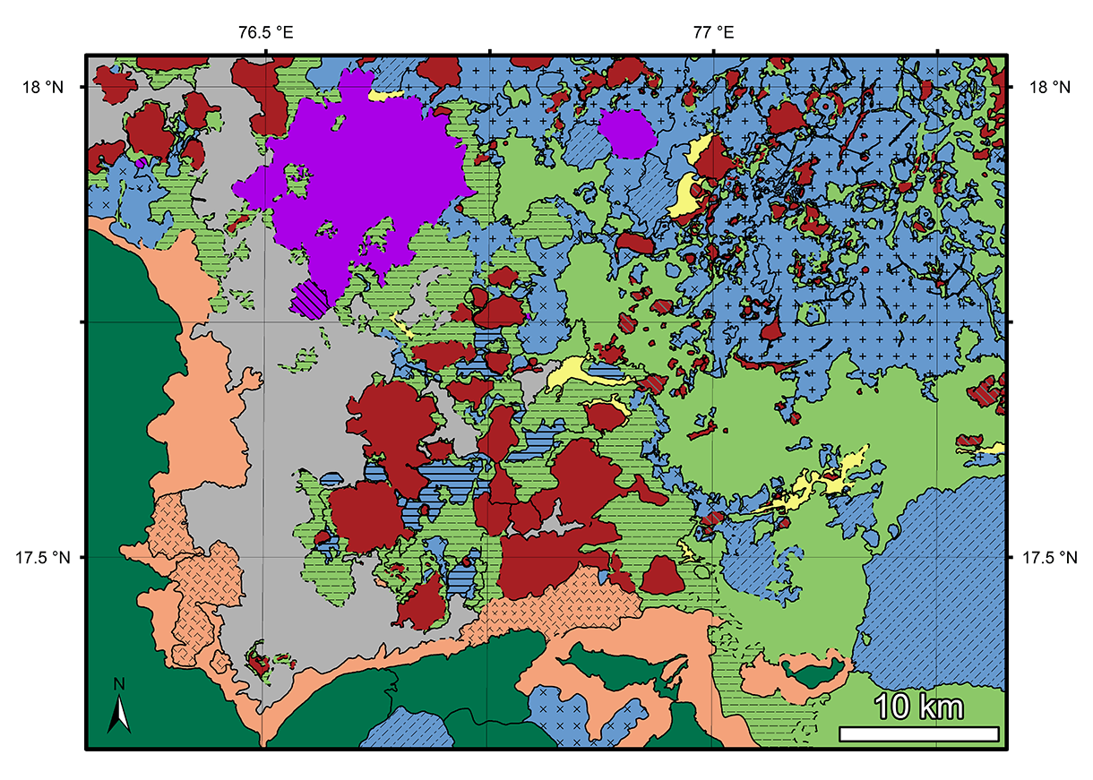 Colorful map