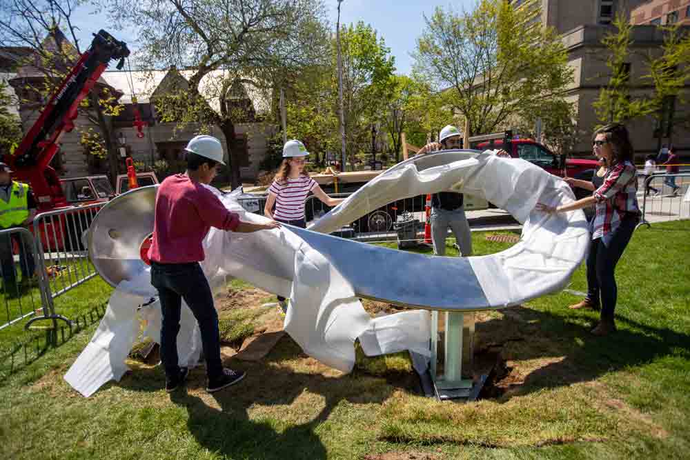 Sundial Installation