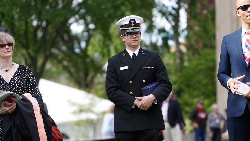 Benjamin Chiacchia in uniform