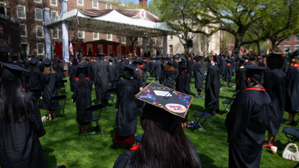 Image of students gathered for the College ceremony