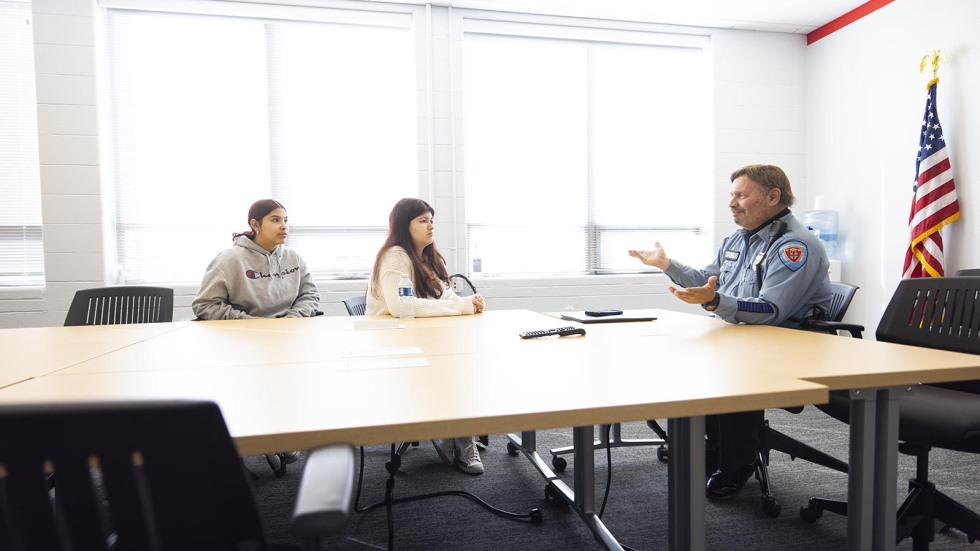 Met students intern with department of public safety