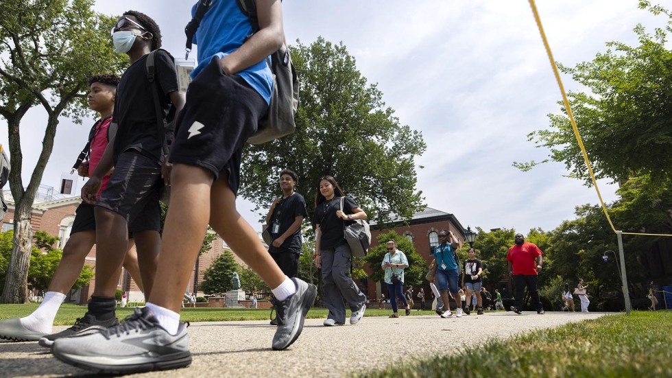 PPSD students tour campus