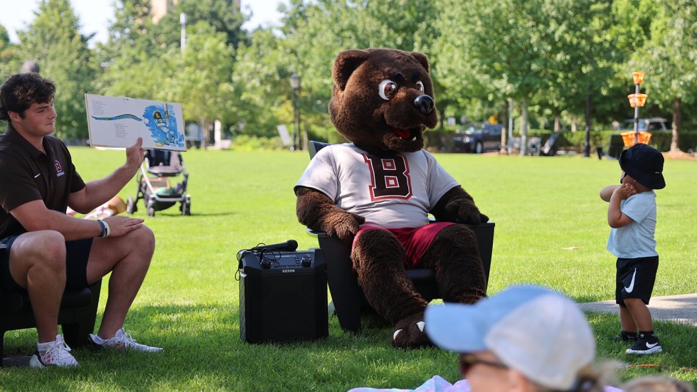 story time with Bruno for local kids