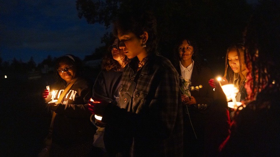 candle-lit procession 