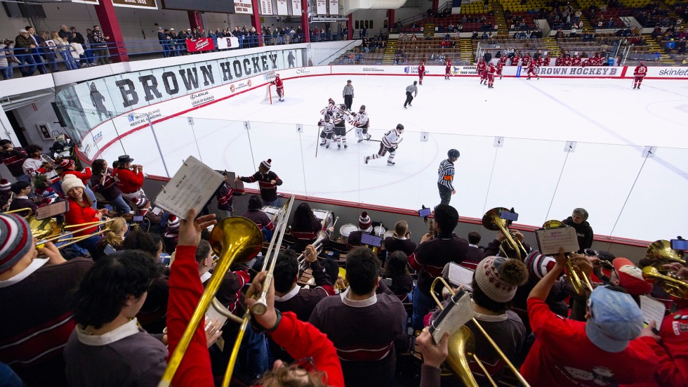 Band plays from stands